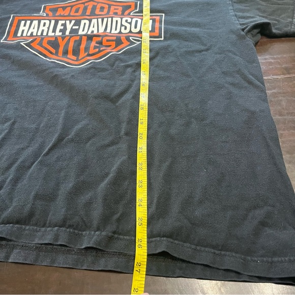 Harley Davidson, black short sleeve cotton T-shirt Kinnelon New Jersey XL - Picture 8 of 10